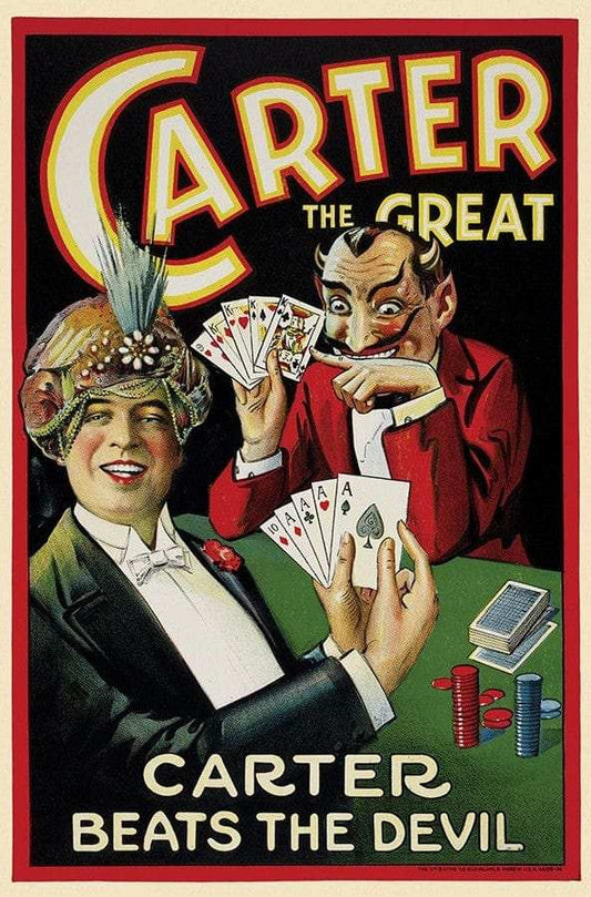 Vintage Carter Vintage Magic Unframed Print Wall Art - Homeroots - Flyclothing LLC