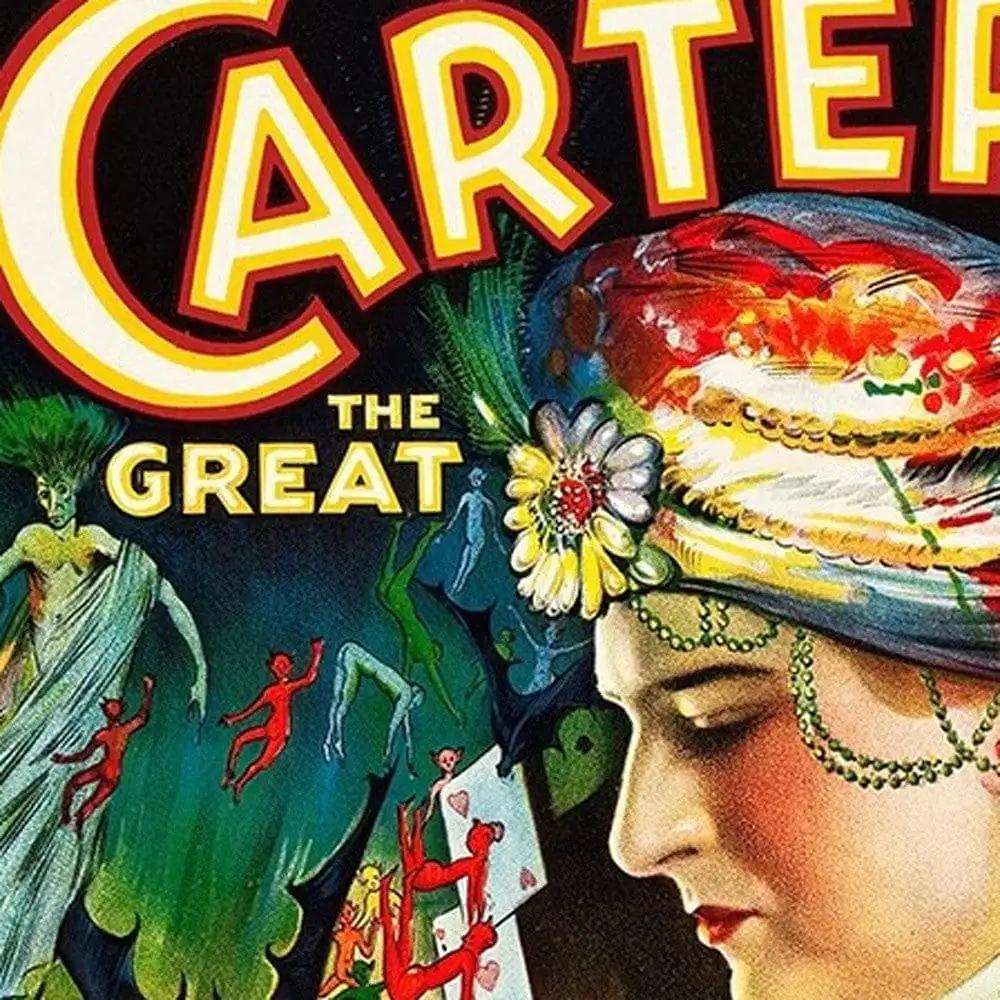 Vintage Carter Vintage Magic Unframed Print Wall Art - Homeroots - Flyclothing LLC