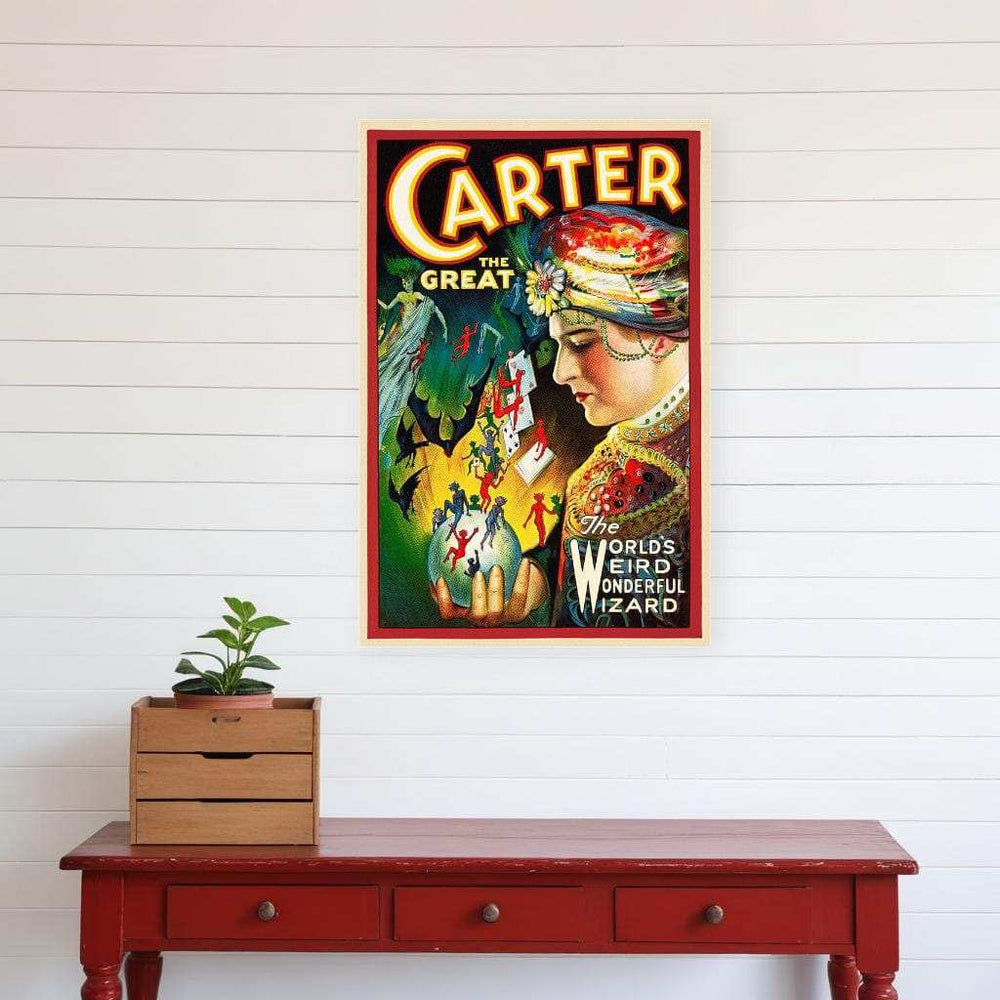 Vintage Carter Vintage Magic Unframed Print Wall Art - Homeroots - Flyclothing LLC