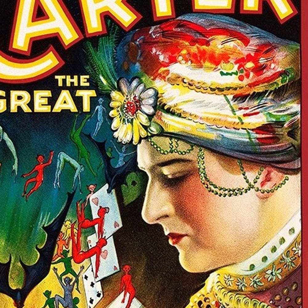 Vintage Carter Vintage Magic Unframed Print Wall Art - Homeroots - Flyclothing LLC