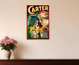 Vintage Carter Vintage Magic Unframed Print Wall Art - Homeroots - Flyclothing LLC