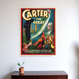 Vintage 1926 Carter Witchcraft Magic Unframed Print Wall Art - Homeroots - Flyclothing LLC