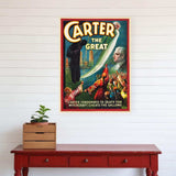Vintage 1926 Carter Witchcraft Magic Unframed Print Wall Art - Homeroots - Flyclothing LLC