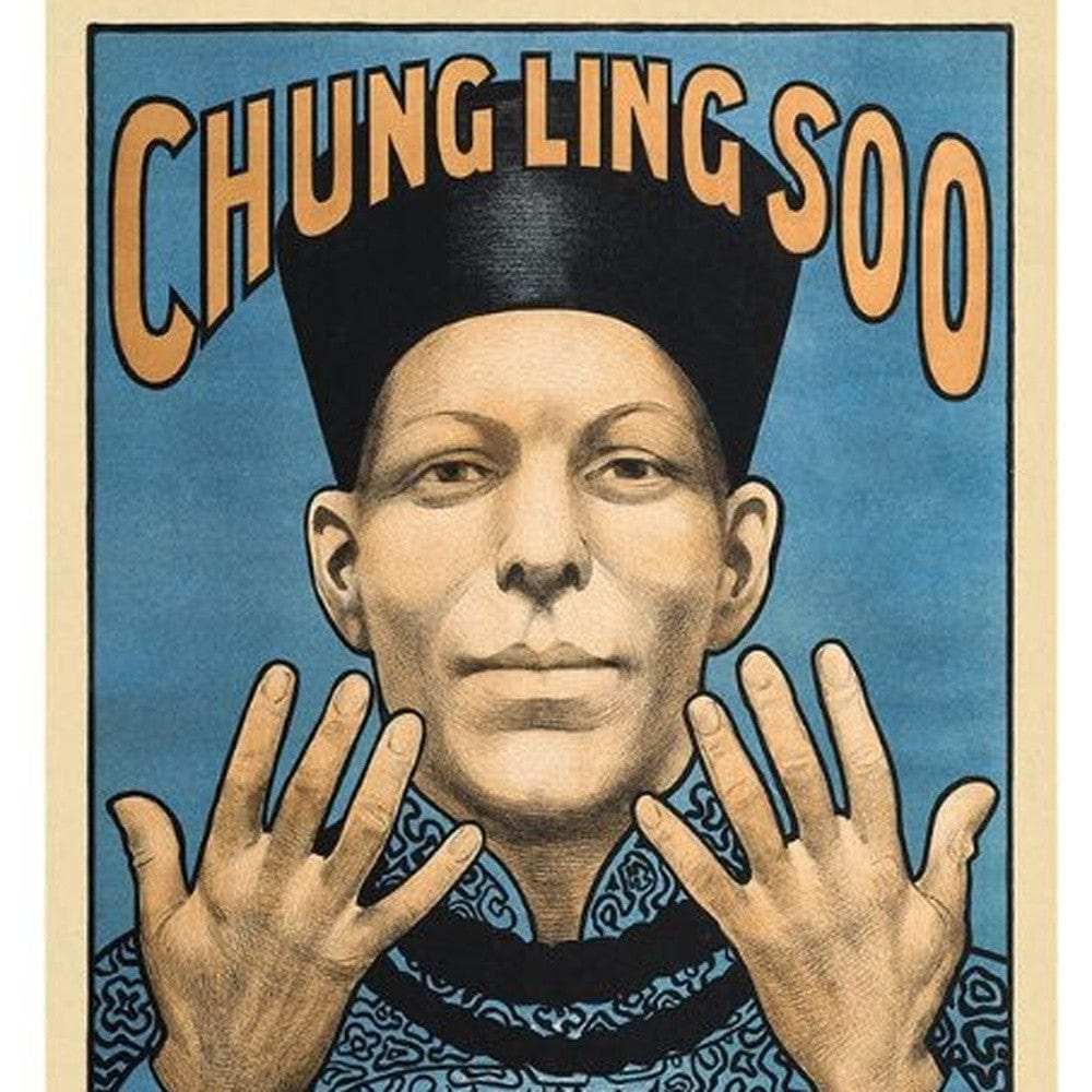 Chung Ling Soo Vintage Magic Unframed Print Wall Art - Homeroots - Flyclothing LLC