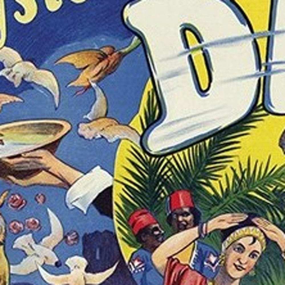 The Mysterious Dante Vintage Magic Unframed Print Wall Art - Homeroots - Flyclothing LLC