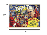 The Mysterious Dante Vintage Magic Unframed Print Wall Art - Homeroots - Flyclothing LLC