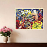 The Mysterious Dante Vintage Magic Unframed Print Wall Art - Homeroots - Flyclothing LLC
