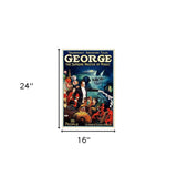George The Supreme Master Vintage Magic Unframed Print Wall Art - Homeroots - Flyclothing LLC
