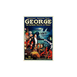 George the Supreme Vintage Magic Unframed Print Wall Art - Homeroots - Flyclothing LLC