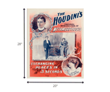 The Houdini's Metamorphosis Vintage Magic Unframed Print Wall Art - Homeroots - Flyclothing LLC