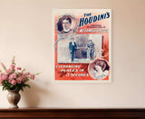 The Houdini's Metamorphosis Vintage Magic Unframed Print Wall Art - Homeroots - Flyclothing LLC