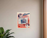 The Houdini's Metamorphosis Vintage Magic Unframed Print Wall Art - Homeroots - Flyclothing LLC