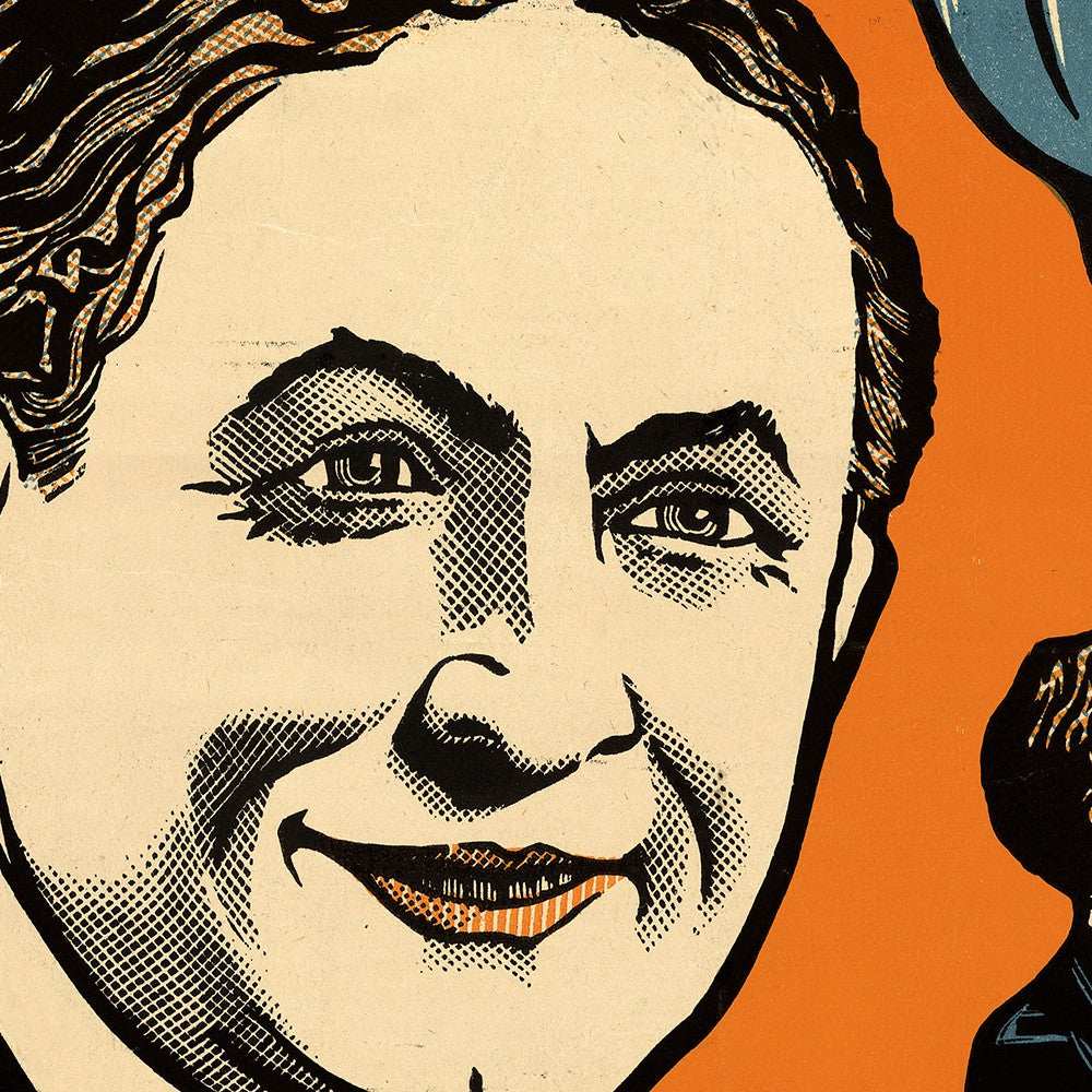 Houdini Spirits Vintage Magic Unframed Print Wall Art - Homeroots - Flyclothing LLC