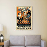 Houdini Spirits Vintage Magic Unframed Print Wall Art - Homeroots - Flyclothing LLC