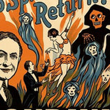 Houdini Spirits Vintage Magic Unframed Print Wall Art - Homeroots - Flyclothing LLC