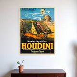 Master Mystifier Houdini Vintage Magic Unframed Print Wall Art - Homeroots - Flyclothing LLC