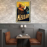 Kellar Having Drinks With The Devil Vintage Magic Unframed Print Wall Art - Homeroots - Flyclothing LLC