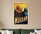 Kellar Having Drinks With The Devil Vintage Magic Unframed Print Wall Art - Homeroots - Flyclothing LLC
