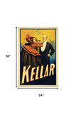 Kellar Having Drinks With The Devil Vintage Magic Unframed Print Wall Art - Homeroots - Flyclothing LLC