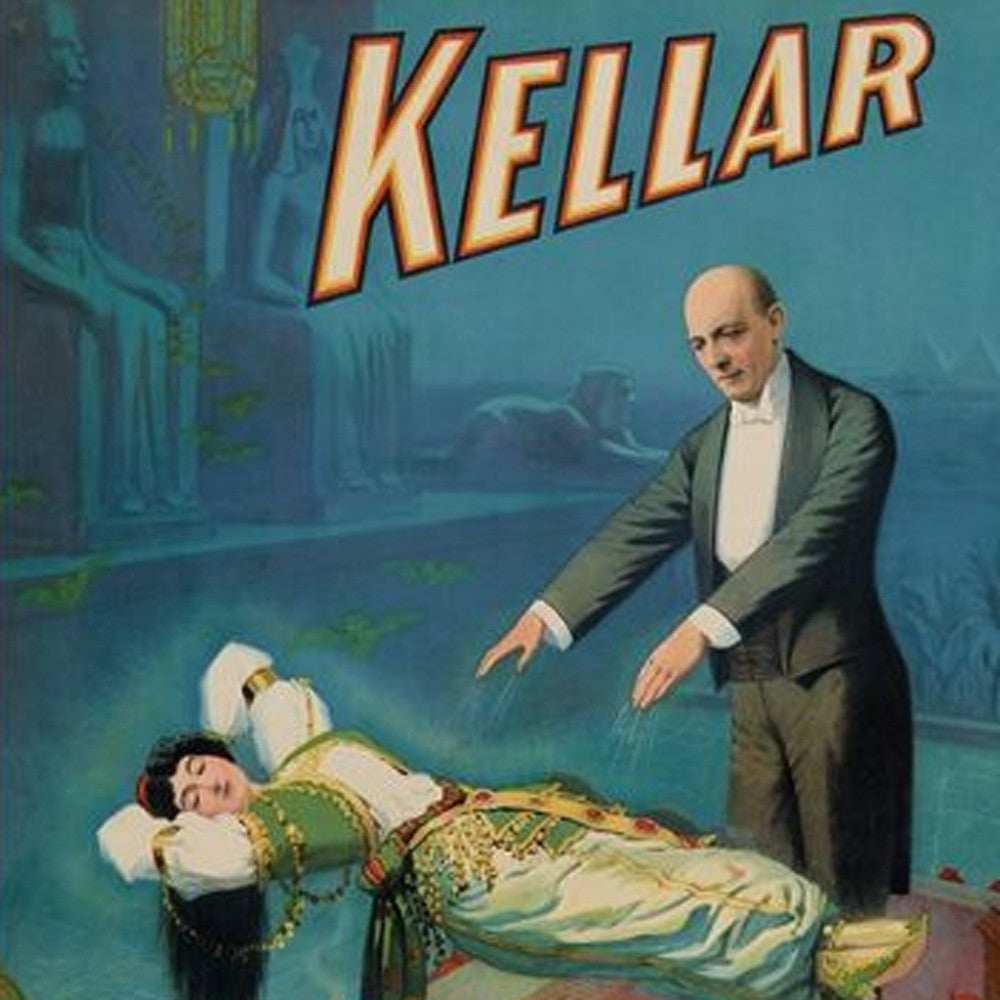 Kellar Levitation Vintage Magic Unframed Print Wall Art - Homeroots - Flyclothing LLC