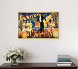 Thurston Out Of A Hat Vintage Magic Unframed Print Wall Art - Homeroots - Flyclothing LLC