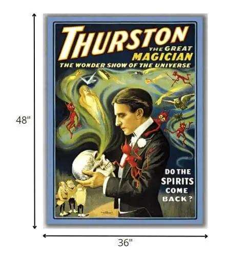 Thurston Spirits Vintage Magic Unframed Print Wall Art - Homeroots - Flyclothing LLC