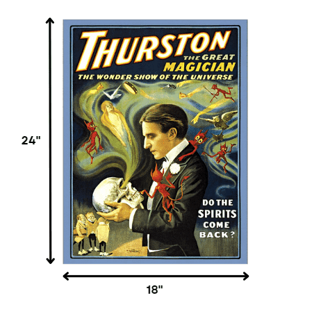 Thurston Spirits Vintage Magic Unframed Print Wall Art - Homeroots - Flyclothing LLC
