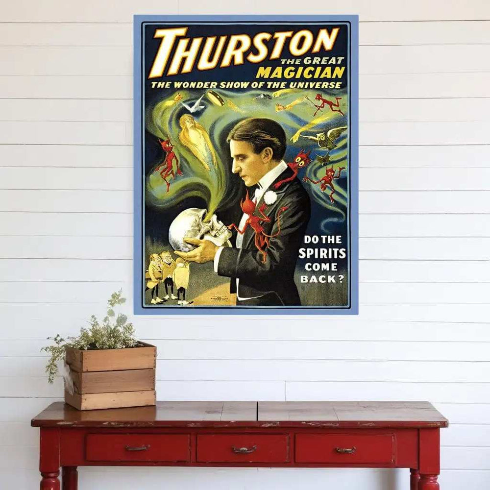 Thurston Spirits Vintage Magic Unframed Print Wall Art - Homeroots - Flyclothing LLC