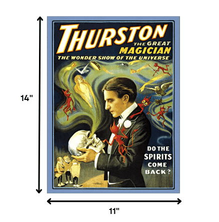 Thurston Spirits Vintage Magic Unframed Print Wall Art - Homeroots - Flyclothing LLC