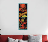 18" X 54" Thurston The Great Wonder Show Vintage Magic Poster Wall Art - Homeroots - Flyclothing LLC