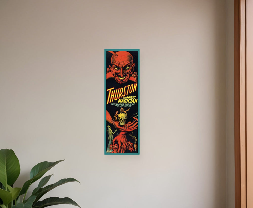 4" X 12" Thurston The Great Wonder Show Vintage Magic Poster Wall Art - Homeroots - Flyclothing LLC