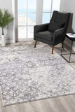 7' X 10' Cream Toile Power Loom Area Rug - Homeroots - Flyclothing LLC