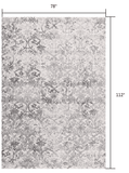 7' X 10' Cream Toile Power Loom Area Rug - Homeroots - Flyclothing LLC