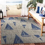 5' X 7' Gray Indoor Outdoor Area Rug - Homeroots - Flyclothing LLC