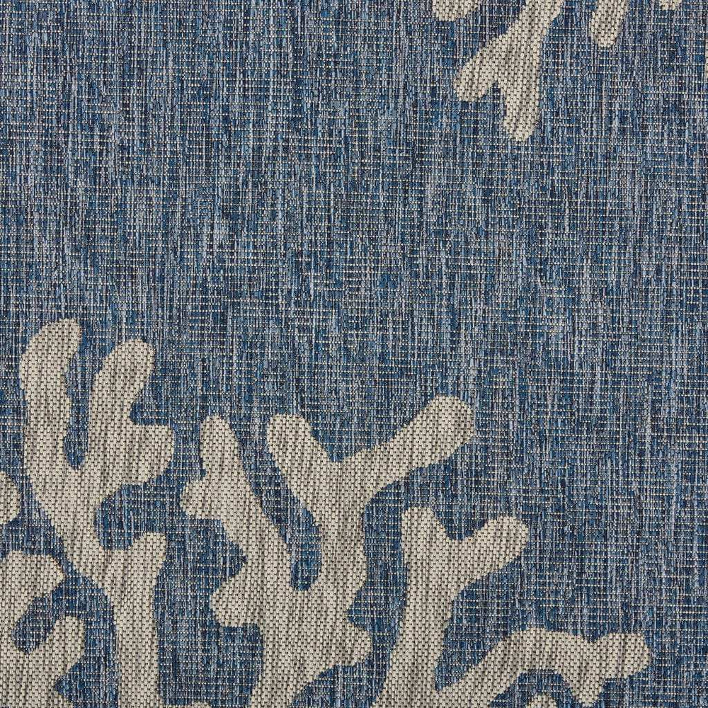 2' X 3' Blue And Gray Indoor Outdoor Area Rug - Homeroots - Flyclothing LLC