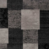 3' X 5' Gray Checkered Power Loom Area Rug - Homeroots - Flyclothing LLC