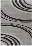 6' X 9' Gray Abstract Dhurrie Area Rug - Homeroots - Flyclothing LLC