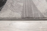8' X 10' Gray Abstract Dhurrie Area Rug - Homeroots - Flyclothing LLC