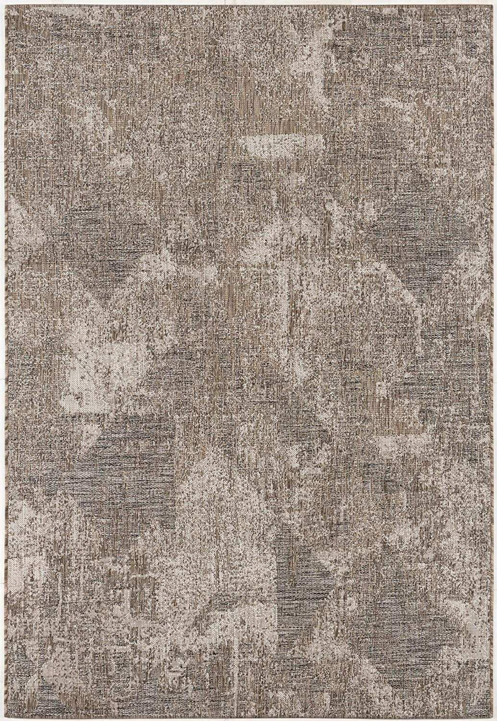 3' X 5' Ivory Distressed Diamonds Area Rug - Homeroots - Flyclothing LLC