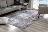6' X 9' Blue Abstract Power Loom Area Rug - Homeroots - Flyclothing LLC