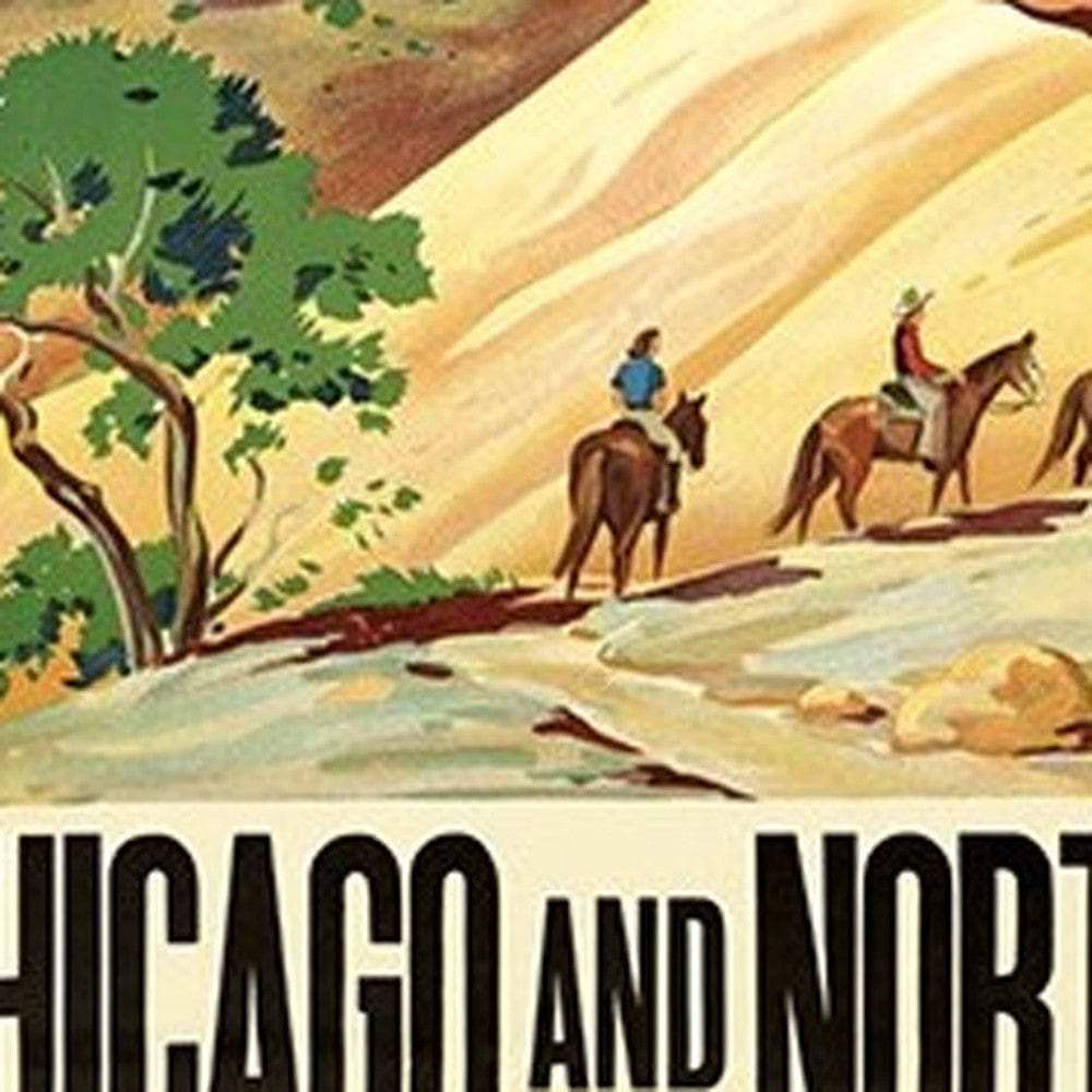 Vintage 1920S Adirondack Mountains Unframed Print Wall Art - Homeroots - Flyclothing LLC