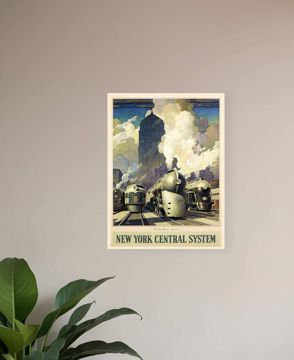 Cleveland Union Terminal Vintage Travel Unframed Print Wall Art - Homeroots - Flyclothing LLC