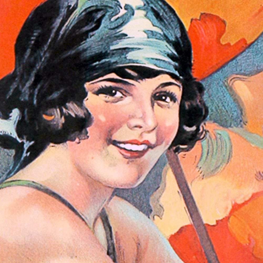 Dunes Beaches Vintage Travel Unframed Print Wall Art - Homeroots - Flyclothing LLC