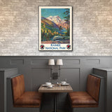 11" X 14" Rainier National Park C1920S Vintage Travel Poster Wall Art - Homeroots - Flyclothing LLC