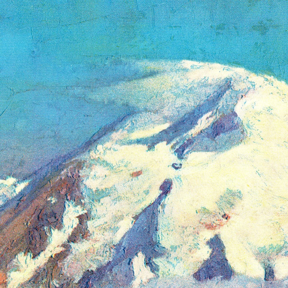36" X 48" Mt. St. Helens C1920S Vintage Travel Poster Wall Art - Homeroots - Flyclothing LLC