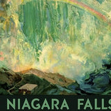 36" X 54" Niagra Falls New York C1920S Vintage Travel Poster Wall Art - Homeroots - Flyclothing LLC