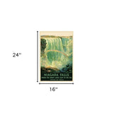 16" X 24" Niagra Falls New York C1920S Vintage Travel Poster Wall Art - Homeroots - Flyclothing LLC