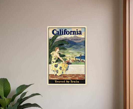Washington Dc Vintage Travel Unframed Print Wall Art - Homeroots - Flyclothing LLC
