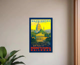 West Point New York Vintage Travel Unframed Print Wall Art - Homeroots - Flyclothing LLC