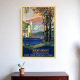 West Point New York Vintage Travel Unframed Print Wall Art - Homeroots - Flyclothing LLC